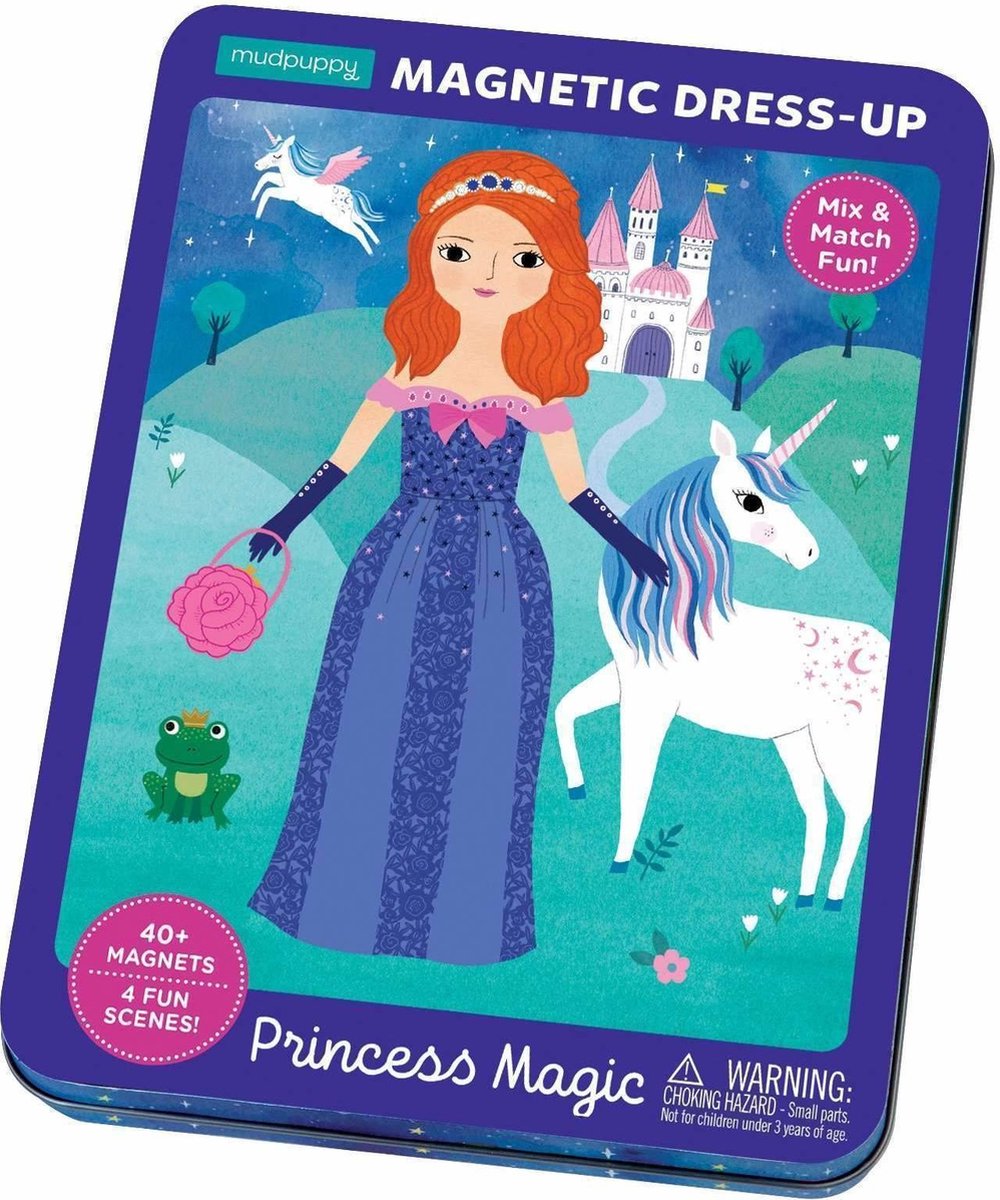 Magneetspel Dress-Up – Prinses | Mudpuppy